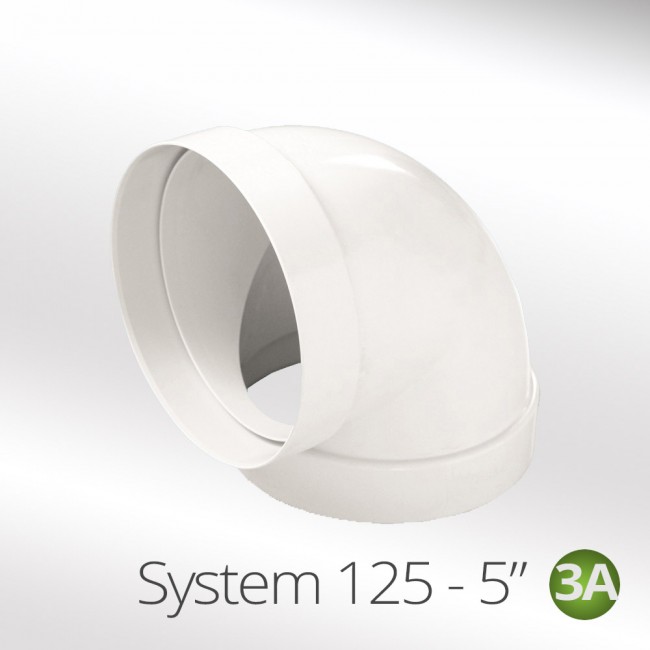 125mm90°RoundductingElbow